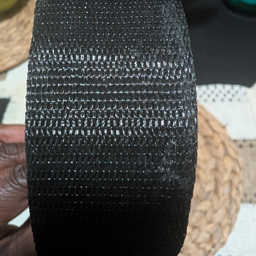 Black Woven Home Accessory